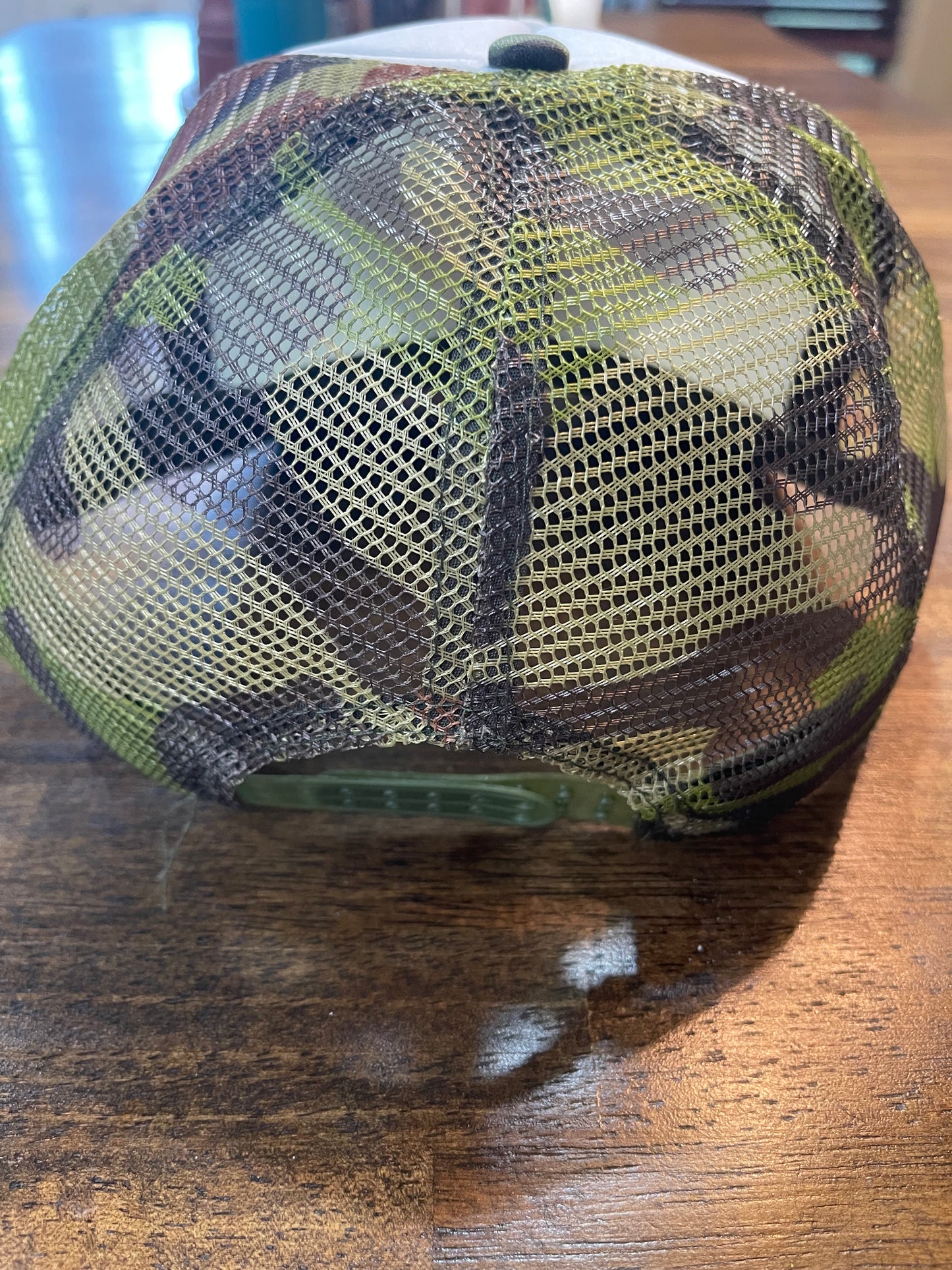 Queen Bee Camo Trucker Cap