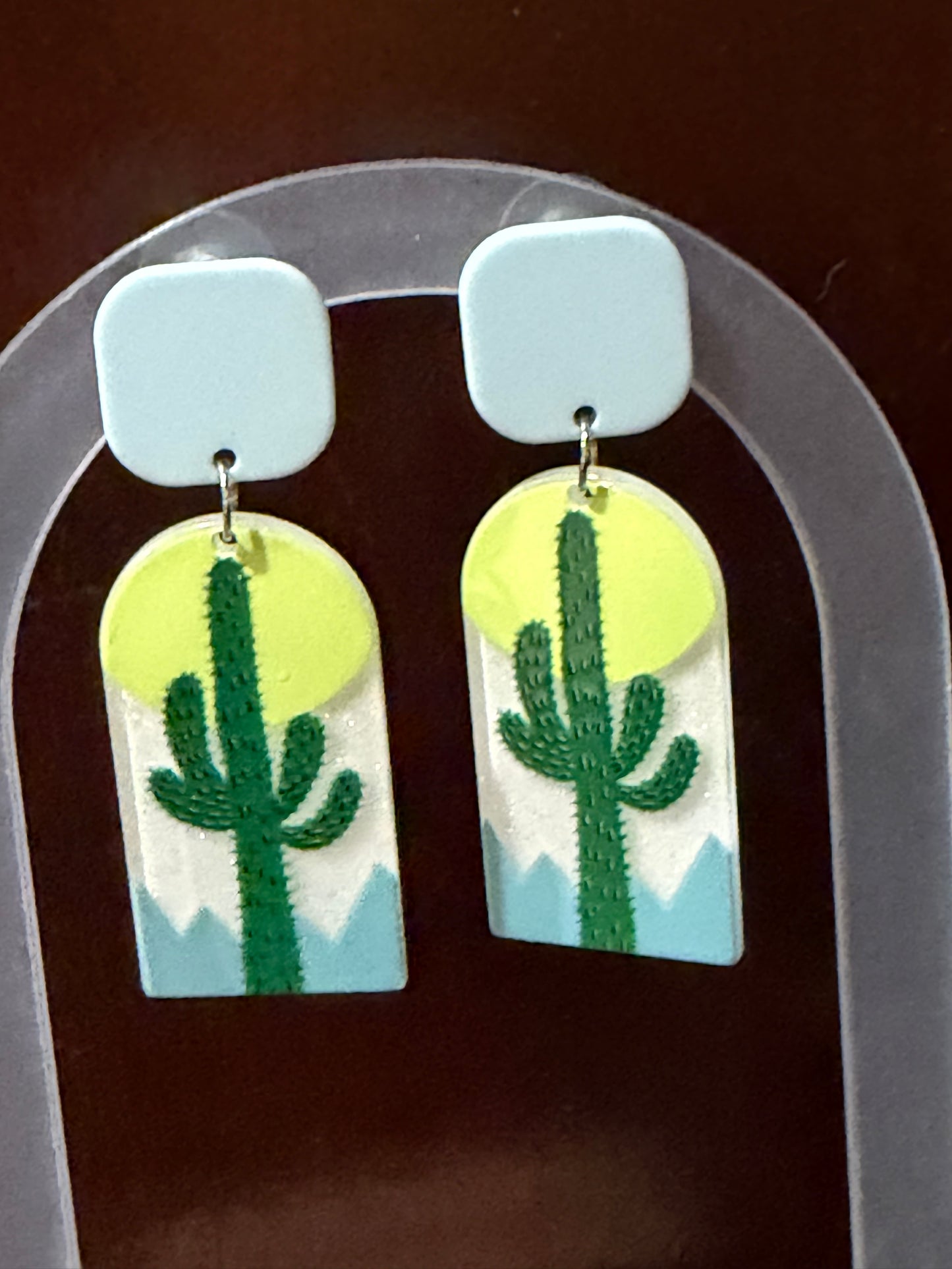Cactus Earrings
