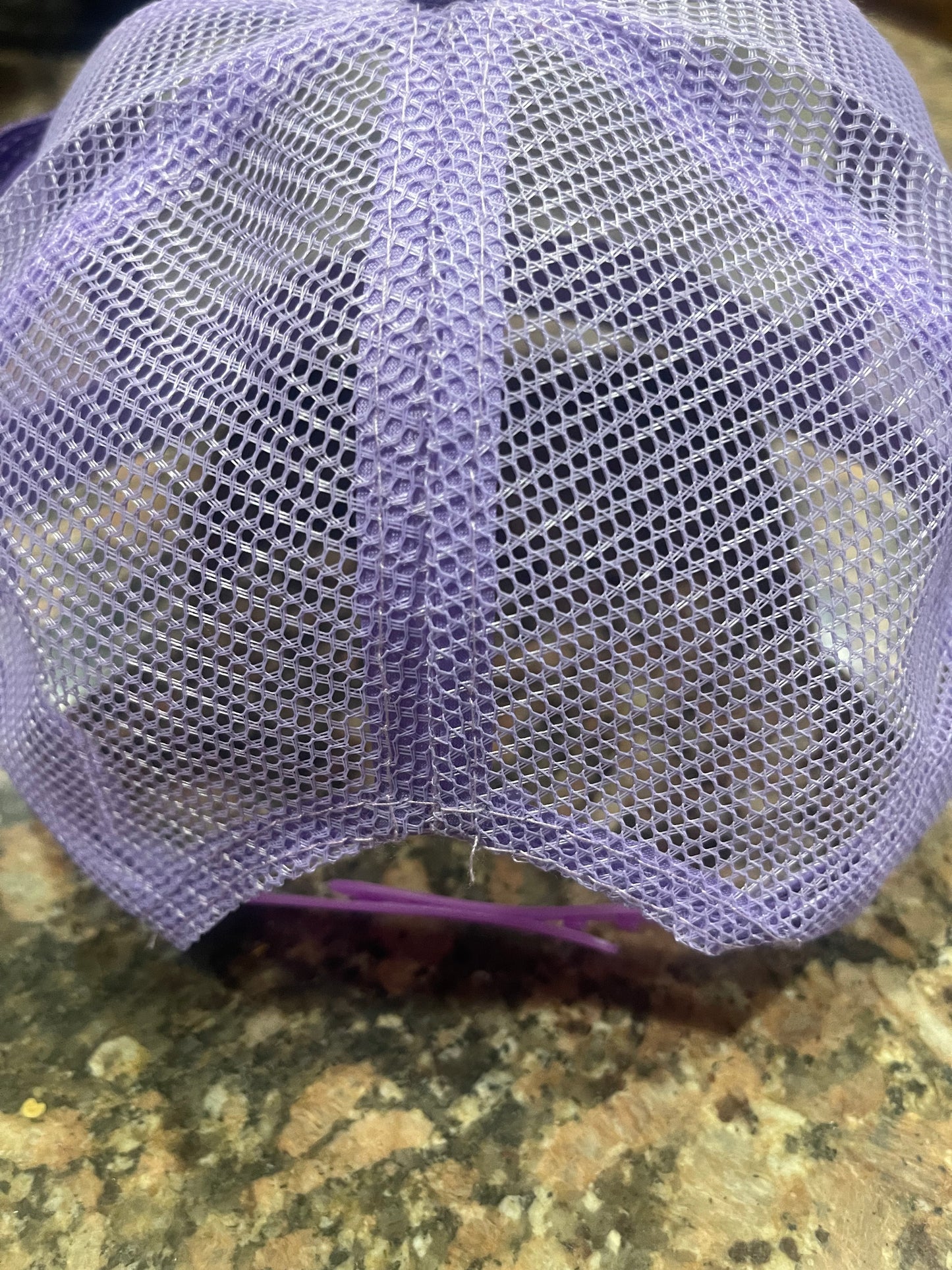 TCU Lavender Trucker Cap