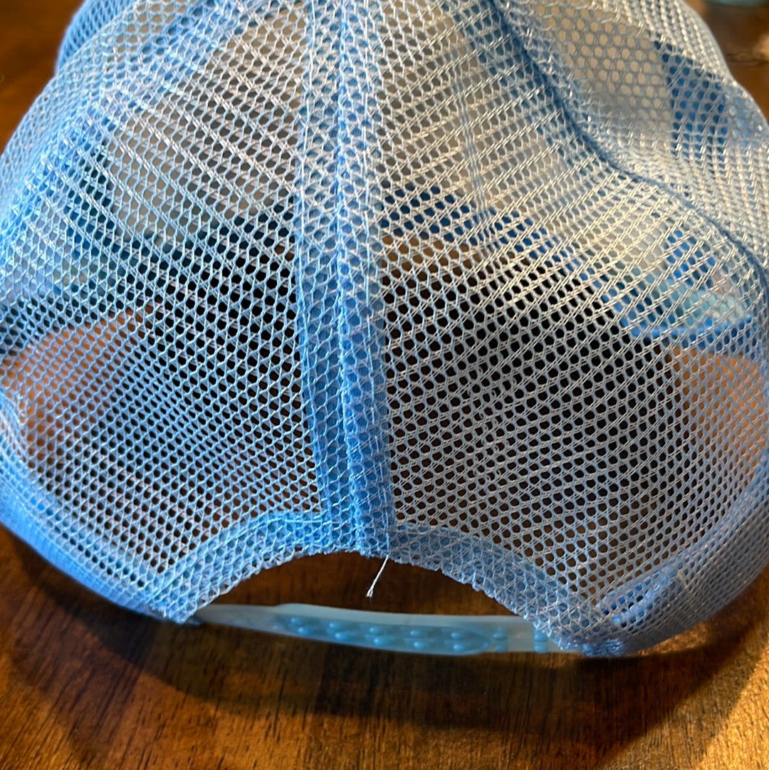 USA Trucker Cap with America the Beautiful Cap Chain