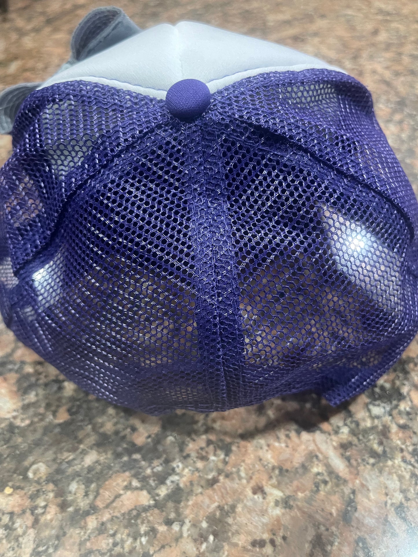 TCU Purple Trucker Cap