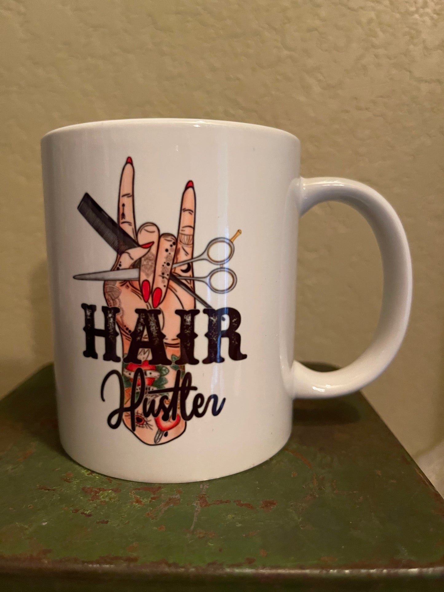 12 oz Hair Hustler Coffee Mug