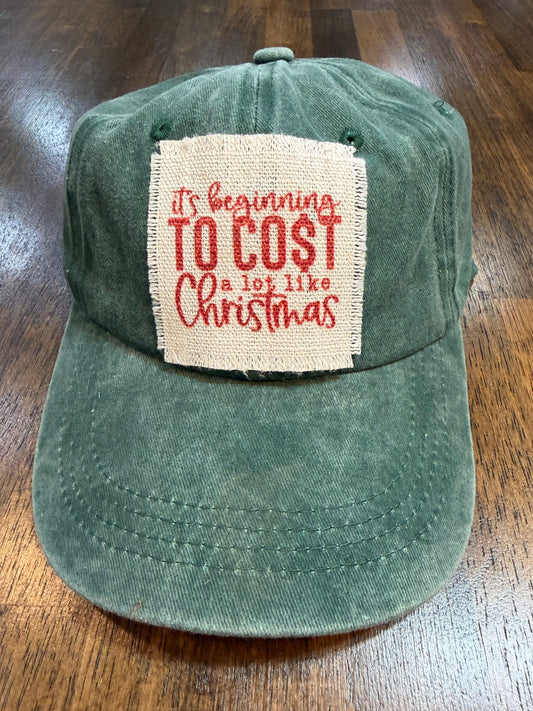 It’s Beginning to Cost a Lot Like Christmas Ponytail Cap