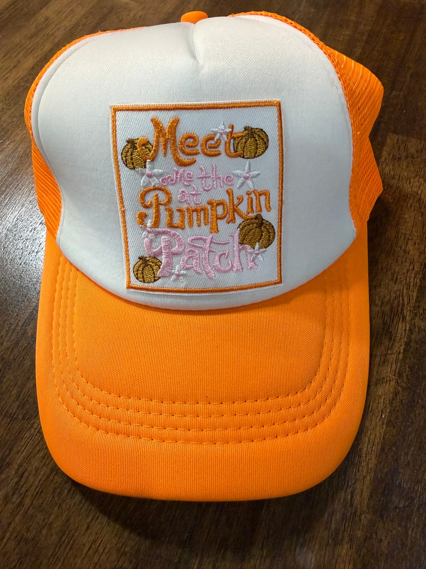 Meet Me at the Pumpkin Patch Trucker Cap