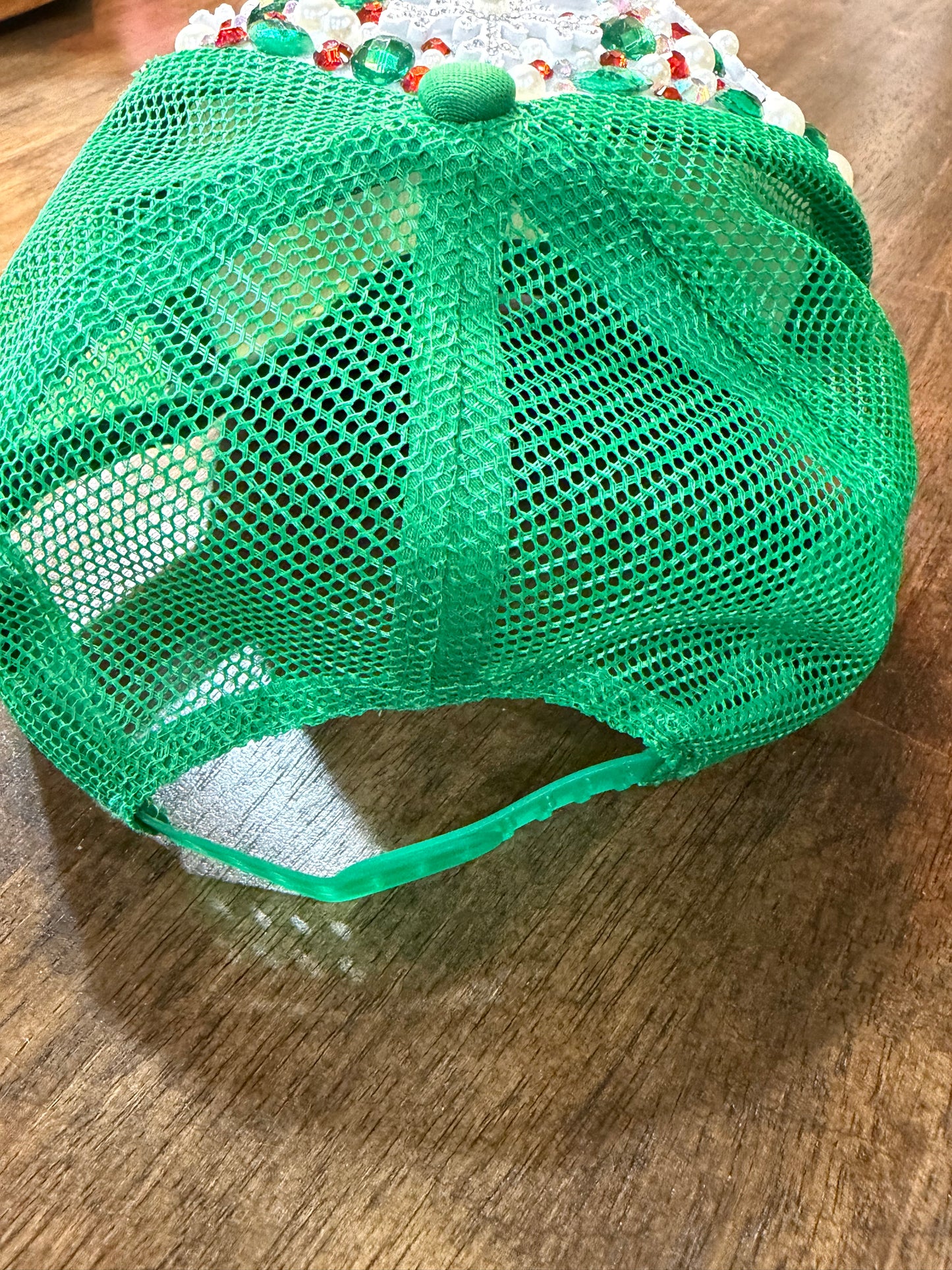 Ho Ho Ho Bling Trucker Cap