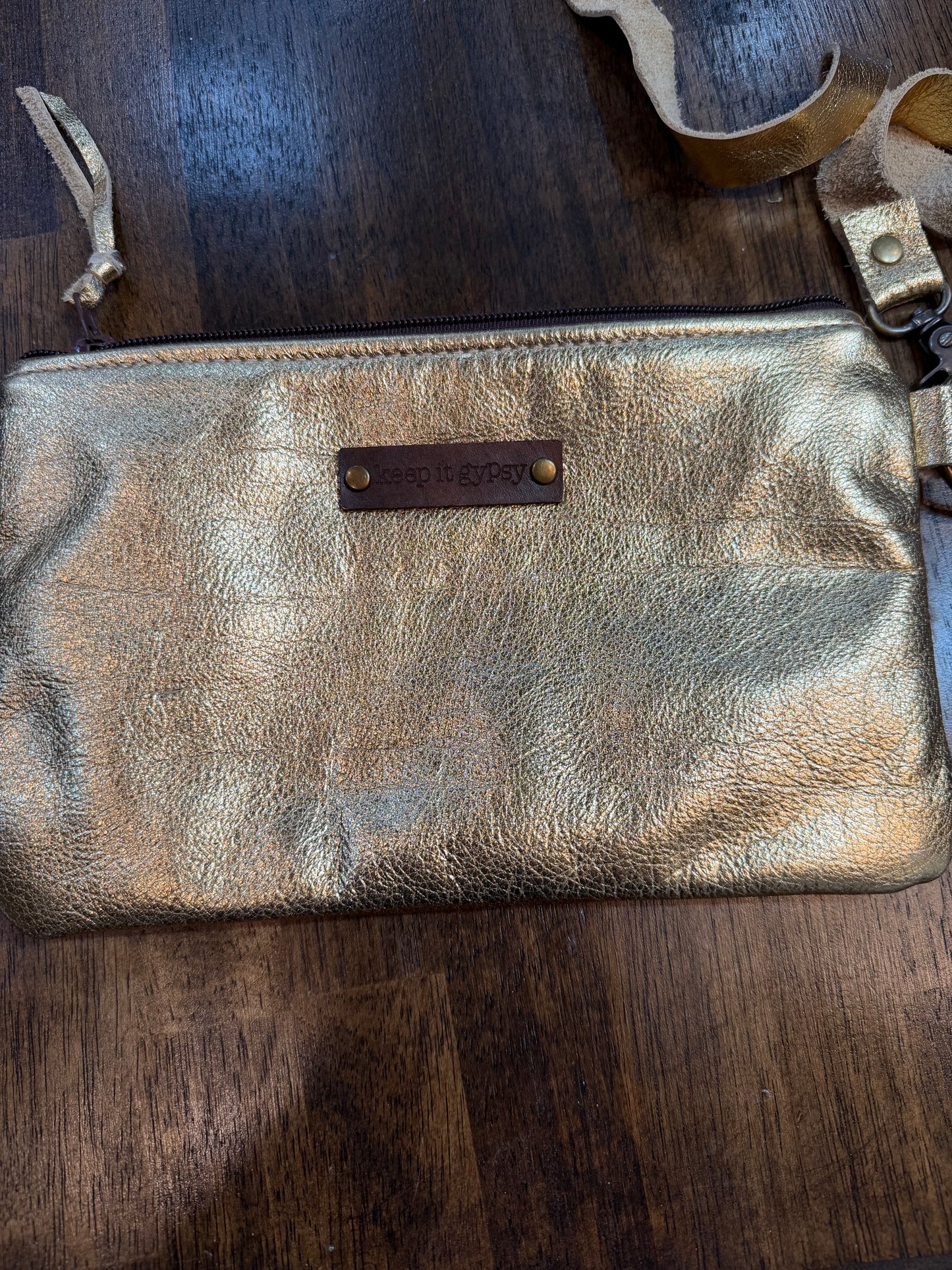 Keep It Gypsy Gold Crossbody
