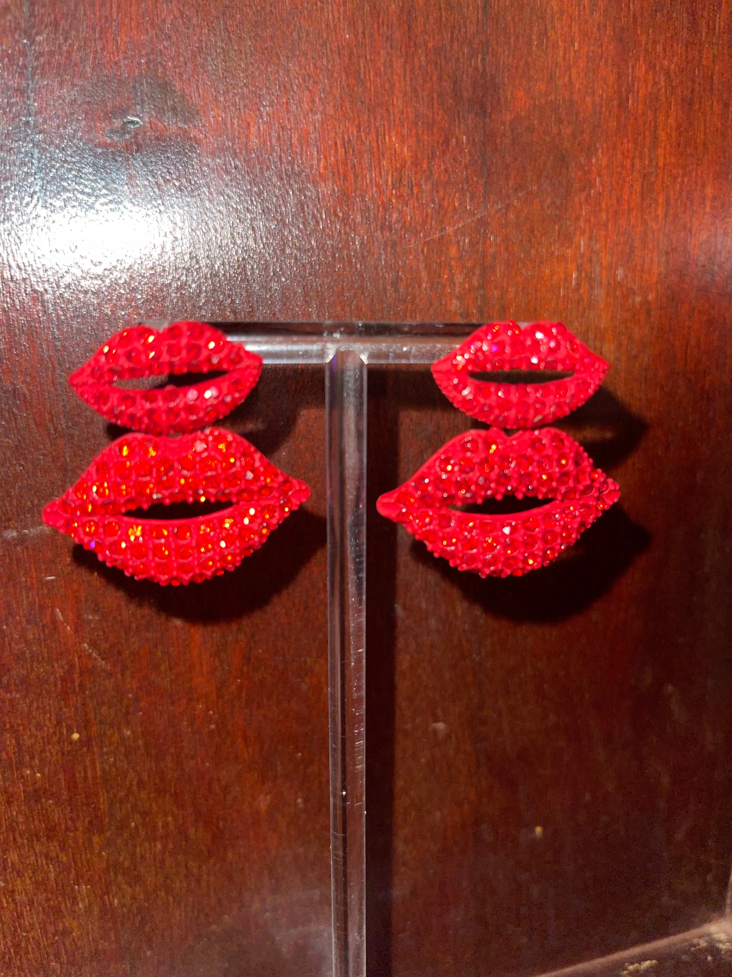 Bling Lips Earrings