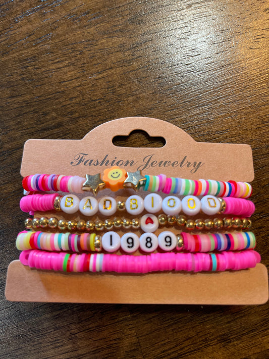 Taylor Swift Bracelet Set