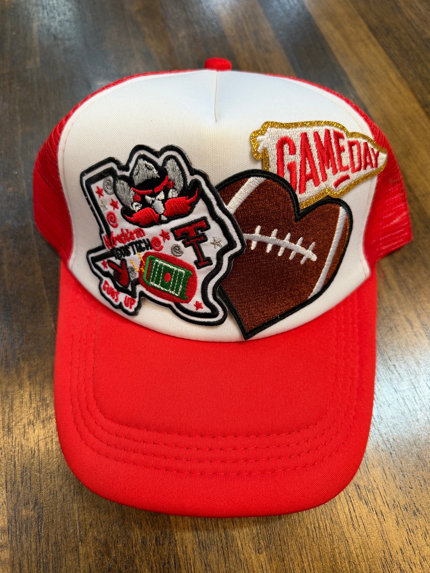 Texas Tech Game Day Trucker Cap