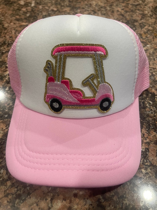 Golf Cart Trucker Cap