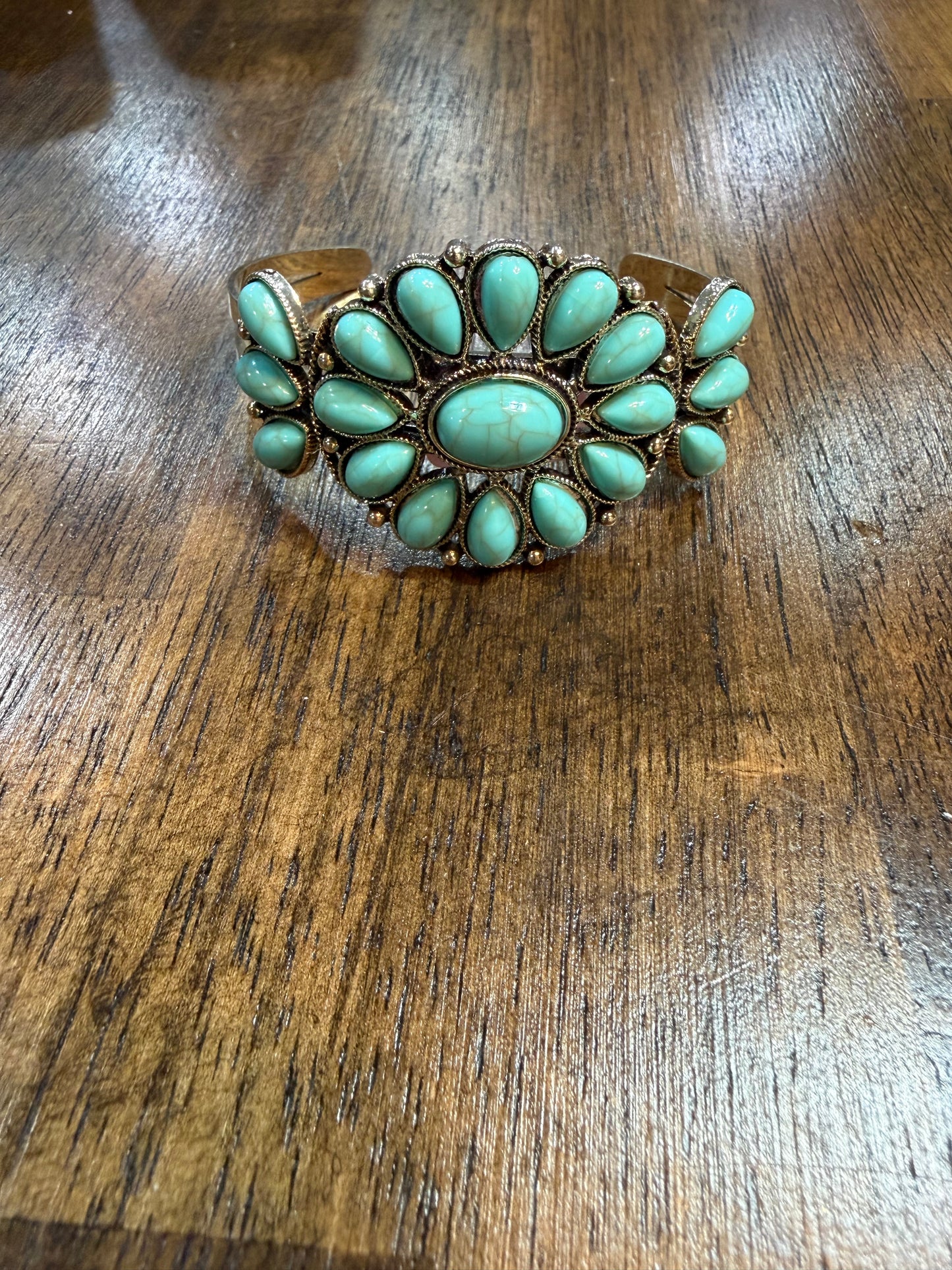 Concho Cuff Bracelet