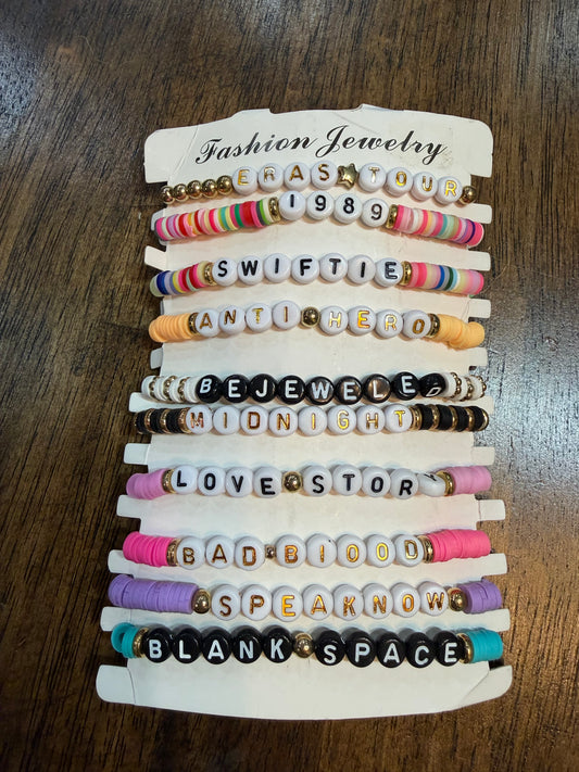 *Sale* 10 Strand Taylor Swift Bracelet Set