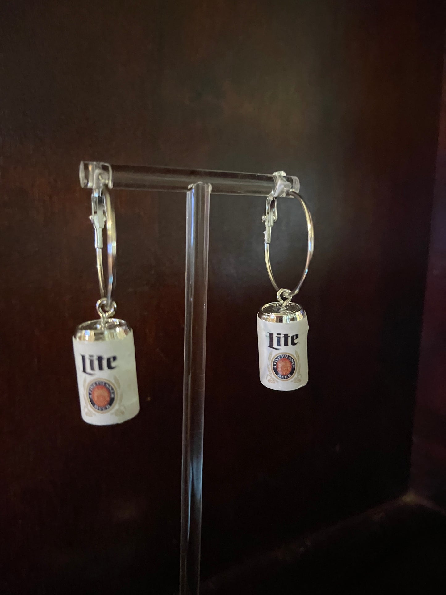 Miller Lite Earrings