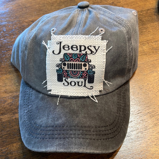 Women’s Grey Cap Jeepsy Soul Patch