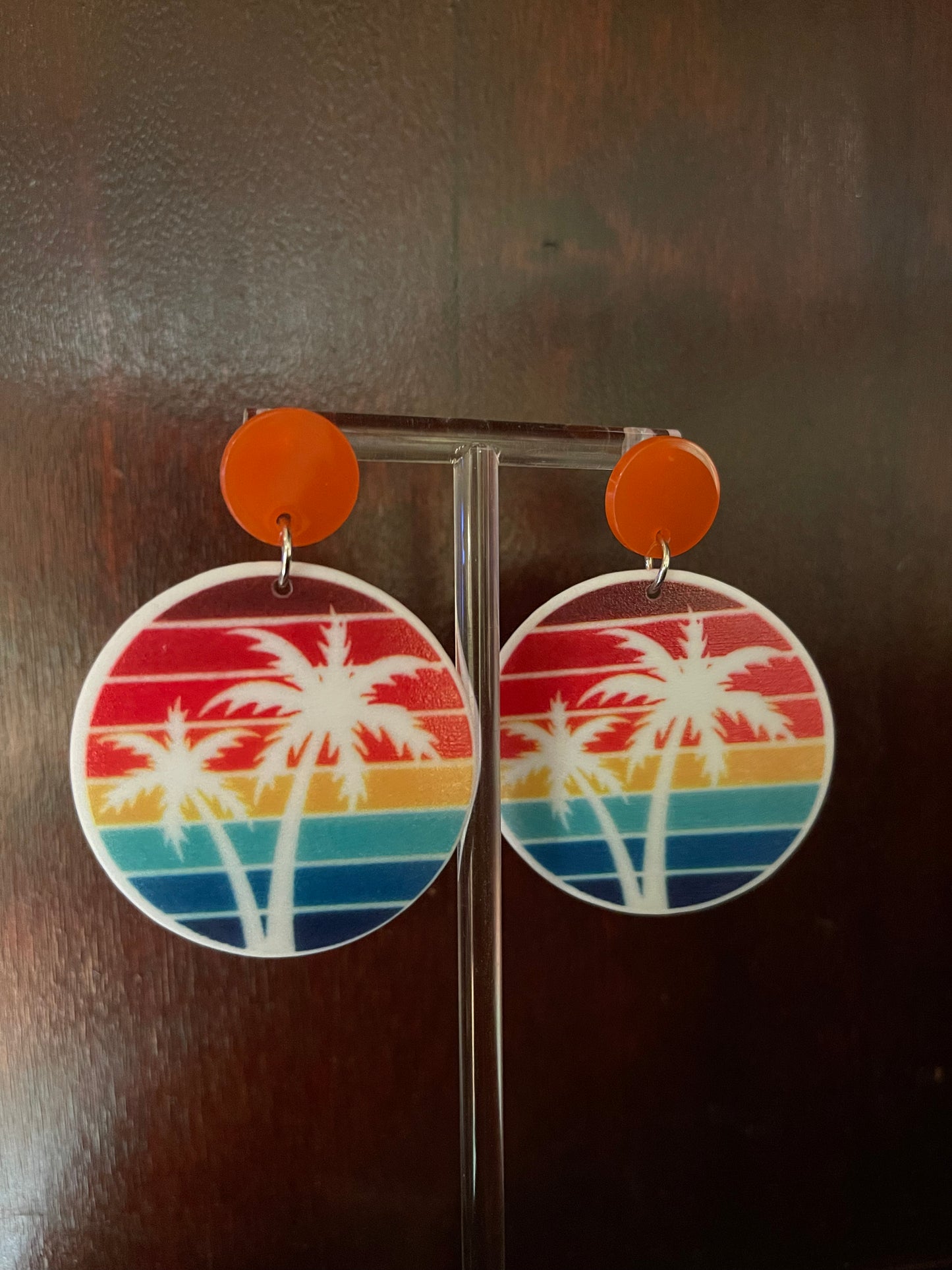 Palm Tree Earrings